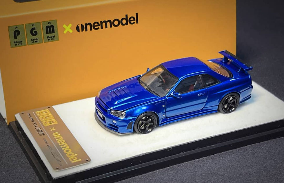 Thumbnail: Nissan Skyline GT-R (R34) Nismo Z-Tune Metallic Blue