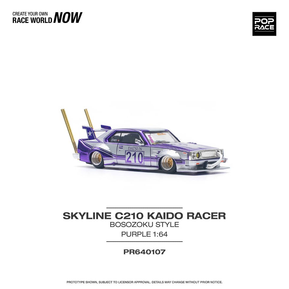 Thumbnail: Nissan Skyline C210 KAIDO RACER Bosozoku Style Purple