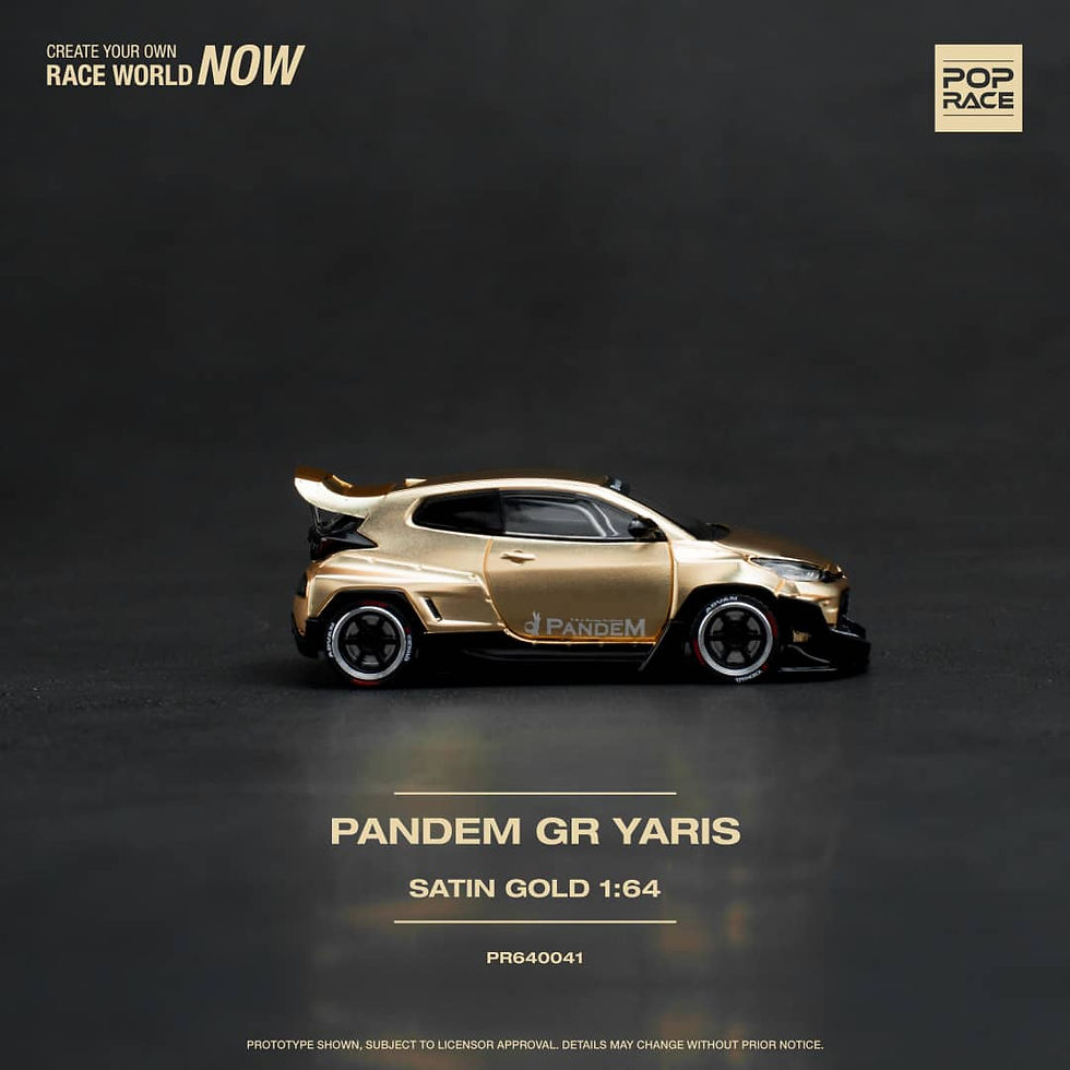 Thumbnail: Toyota GR Yaris Pandem Rocket Bunny Modified Gold