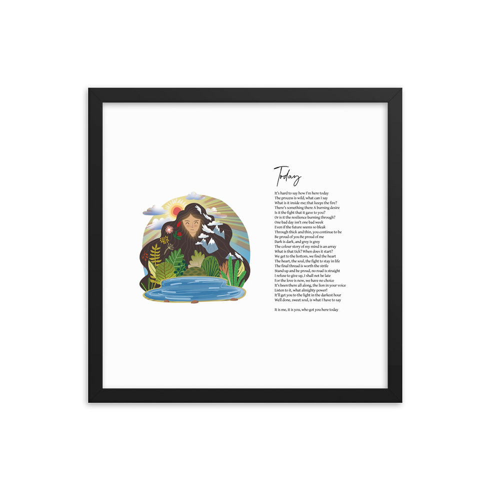 Thumbnail: Today - Framed poster