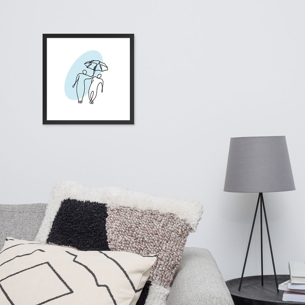 Thumbnail: Friendship - Framed Illustration