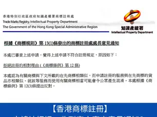 【香港商標註冊】申請被拒絕,收到官方審查意見通知?要怎樣回覆?