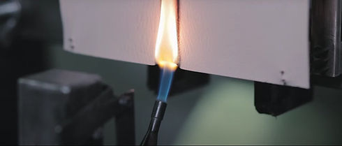 British Standards Flame Test