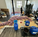 Artificial flowers treated to BS 5852 with fire retardant