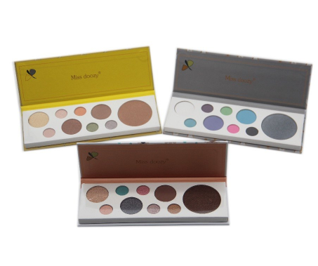 Gilmore Beauty - Miss Doozy Eyeshadow Palette Professional 9 colors Shimmer Highlight Pressed powder