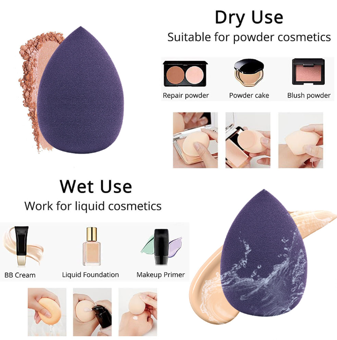 Thumbnail: ספוגיות איפור | ספוגית איפור מומלצת | 10 ספוגיות מתנפחות | משלוח חינם