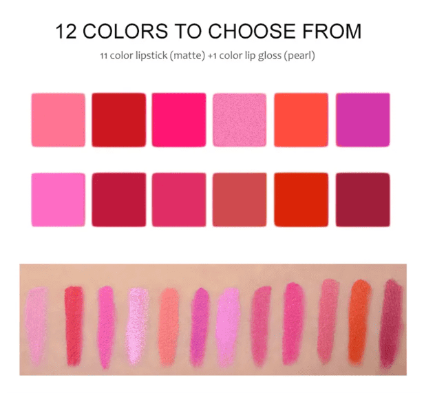 תמונה ממוזערת: פלטת שפתונים | שפתונים מומלצים | גלוסים | VERONNI