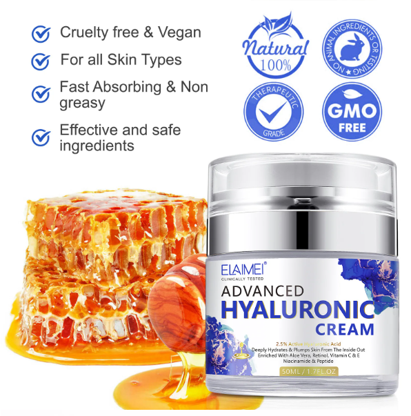 Thumbnail: מוצרים קוריאנים מומלצים | ELAIMEI | קרם פנים חומצה היאלורונית