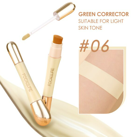 תמונה ממוזערת: קונסילר מומלץ דו צדדי FOCALLURE | קונסילרים | קונסילר כיסוי מלא