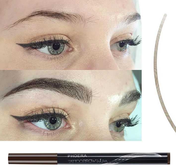 Thumbnail: Gilmore Beauty - PHOERA Waterproof Microblading Fork Tip Eyebrow Tattoo Pen EyeBrow Pencil