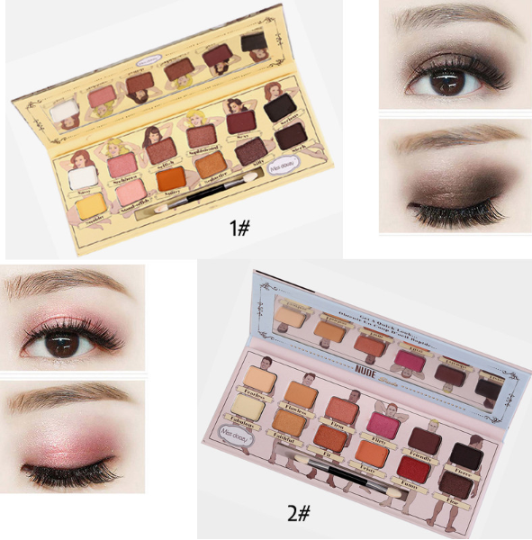 תמונה ממוזערת: Gilmore Beauty - Miss Doozy Nude Eyeshadow Pallete Glitter Balm Smoky Brow Cosmetic Makeup Natural Matte