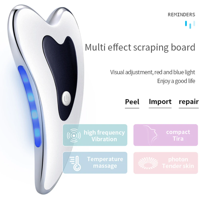 Thumbnail: גוואשה למיצוק עור הפנים | מכשיר אנטי אייג'ינג | גוואשה חשמלי