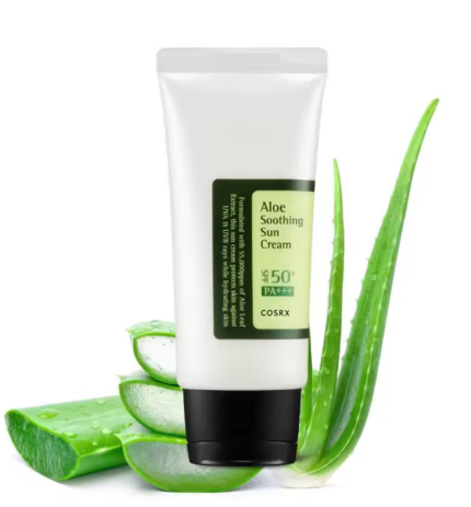 COSRX Aloe Sun Cream: הגנה גבוהה ולחות מרגיעה במוצר אחד