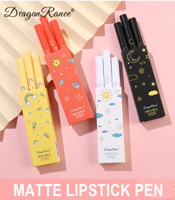 Thumbnail: שפתונים עמידים | DRAGON RANEE | שפתון סטיק | סט ליפסטיקים