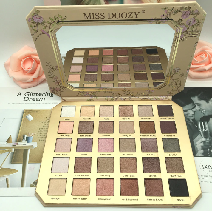 תמונה ממוזערת: Gilmore Beauty - Miss Doozy twins palette 30 Colors Eye Shadow Palette Professional Makeup Cosmetic matte and shimer