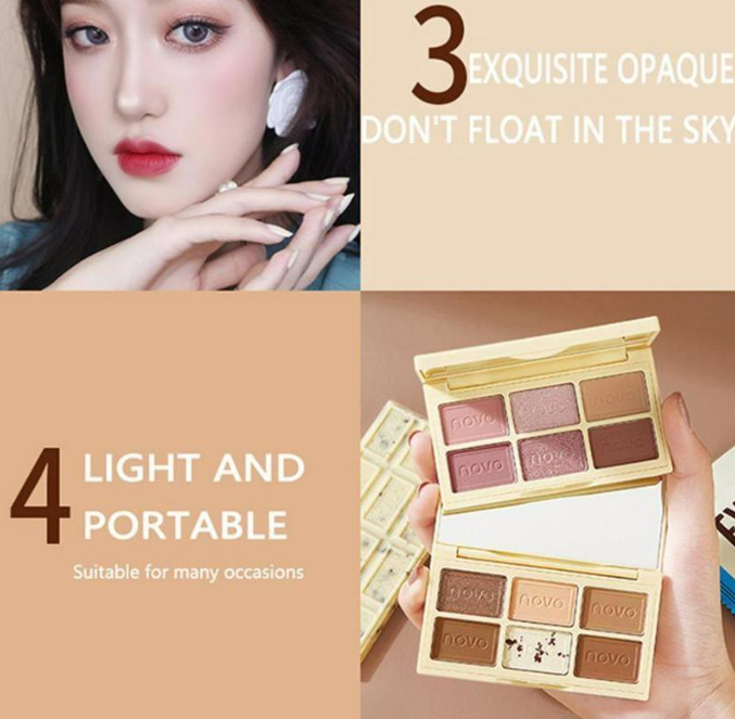 Thumbnail: פלטת צלליות וקונטור | NOVO | פלטת שוקולד רב שימושית