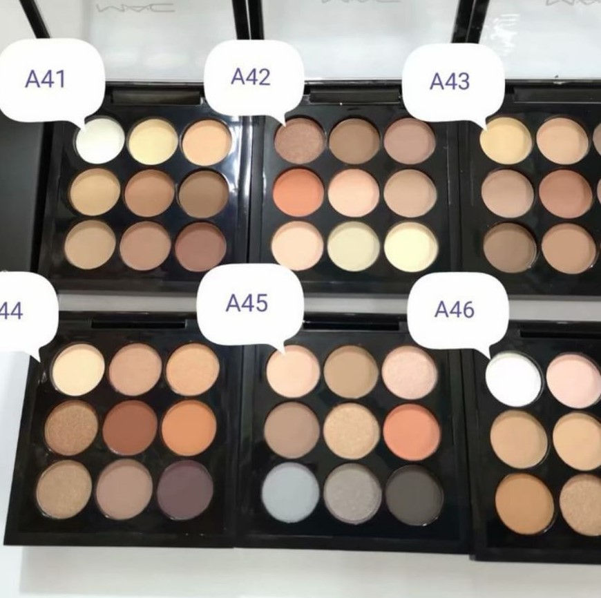 Thumbnail: צלליות של מאק | פלטות צלליות | מאק קוסמטיקס