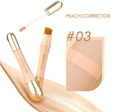 תמונה ממוזערת: קונסילר מומלץ דו צדדי FOCALLURE | קונסילרים | קונסילר כיסוי מלא