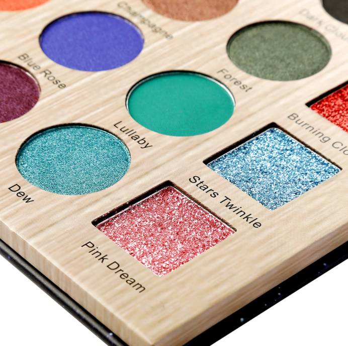 תמונה ממוזערת: פלטה מקצועית | איפור מקצועי | DE'LANCI | צלליות עיניים