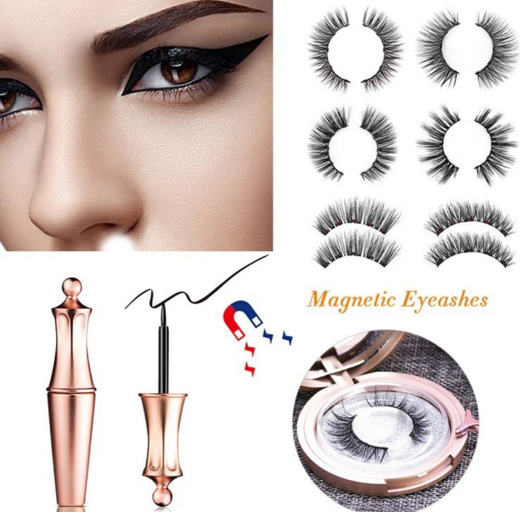 אייליינר מגנטי | ריסים מלאכותיים איכותיים | ריסים מגנטיים עם אייליינר | ריסים מגנטיים | משלוח חינם