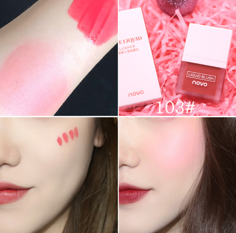 תמונה ממוזערת: סומק על בסיס קרם בגימור סאטן עשיר בלחות - NOVO