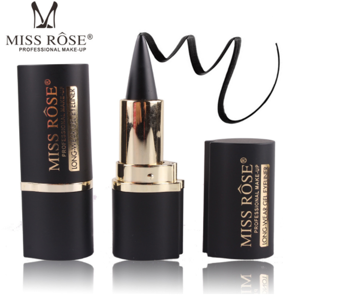 תמונה ממוזערת: MISS ROSE | אייליינר שחור | צללית שחורה | אייליינר סטיק