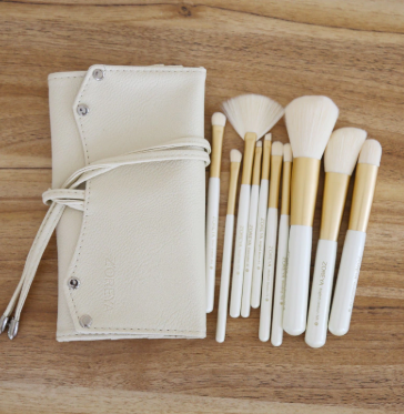 Thumbnail: ZOREYA  -  !!סט 10 מברשות מקצועי משיער סינטטי כולל תיק מהודר