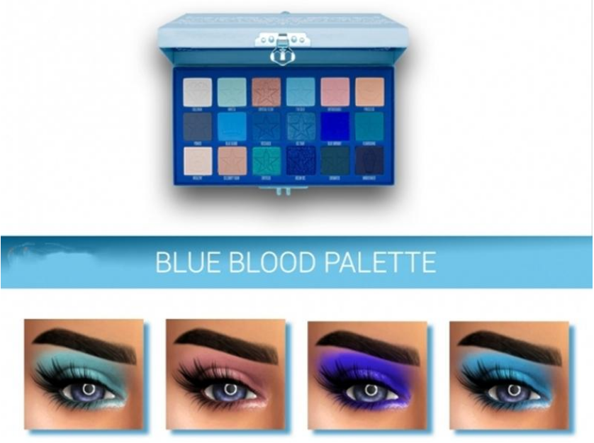 תמונה ממוזערת: צלליות כחולות | מותגי איפור | BLUE BLOOD | ג'פרי סטאר צלליות