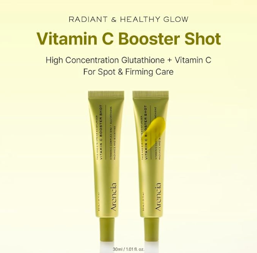 מבצע זוגות: Vitamin C Booster של Arencia בחיסכון | בוסטר לפנים