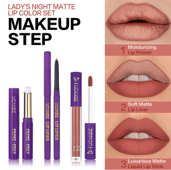 Thumbnail: גילמור ביוטי |  UCANBE | שפתונם עמידים | ליפסטיק מאט | ליפגלוס עמיד | פריימר לשפתיים | משלוח חינם