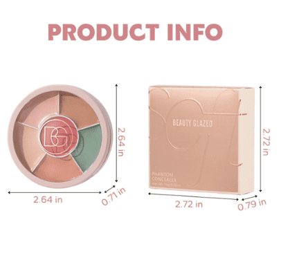 Thumbnail: פלטת קורקטורים | איפור קוריאני | הצללות איפור | פלטת קונטור