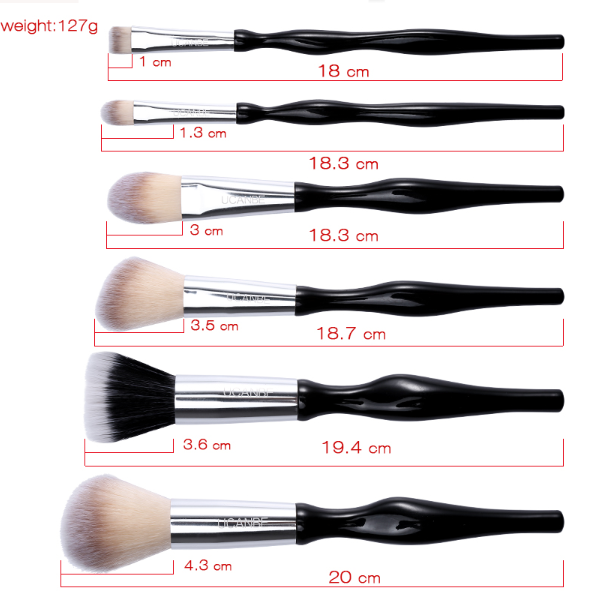 Thumbnail: גילמור ביוטי | משלוח חינם | סט מברשות איפור | מברשות איפור מקצועיות | מברשות איפור