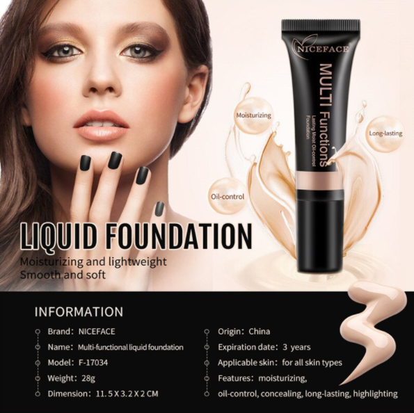 Thumbnail: גילמור ביוטי | NICEFACE | קונסילר קרם  |קונקטור | קונטור | משלוח חינם