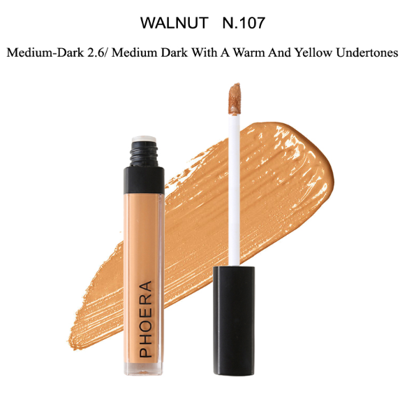 Thumbnail: Gilmore Beauty - PHOERA Full Cover Liquid Concealer Foundation Eyes Dark Circles Scars Acne Cover