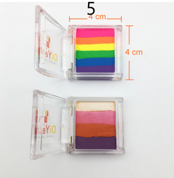 Thumbnail: איפור קשת | מוצרי איפור אונליין | DiYeah Rainbow | צבעי מים לפנים