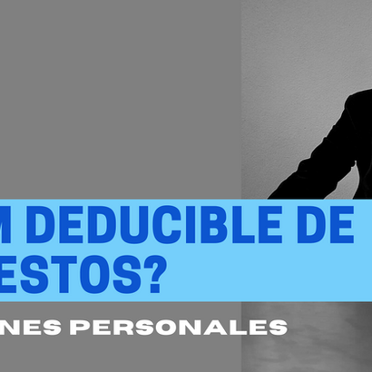 Deducciones Personales en Materia de Salud - 2021