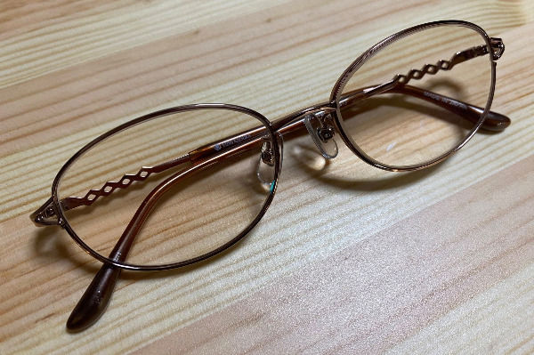 本日も眼鏡が売れました