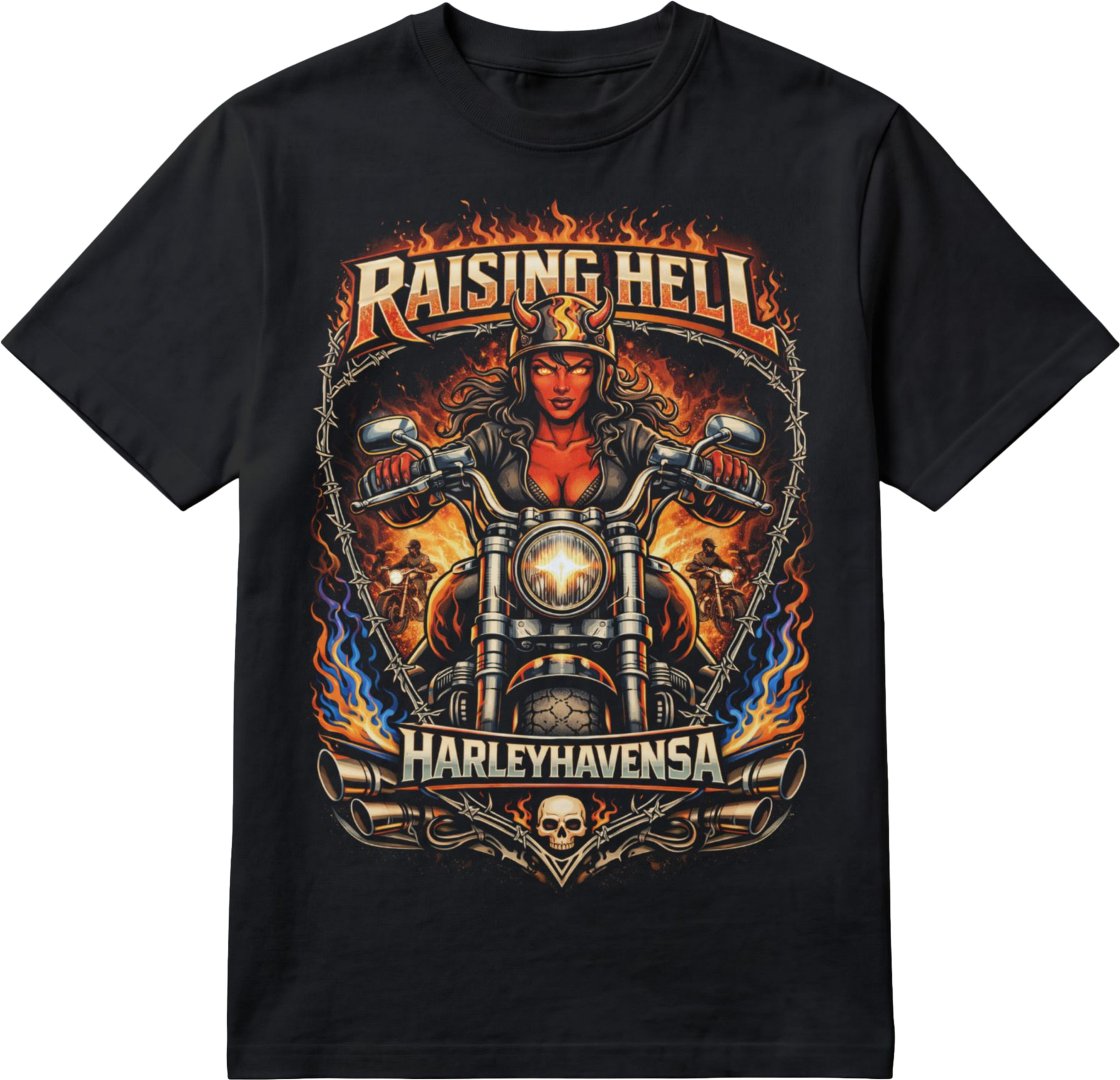 HHSA RAISING HELL FIRE RED