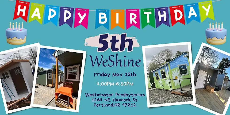 WeShine 5th Birthday Party
