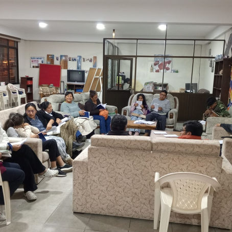 Visiting the Church in Sucre