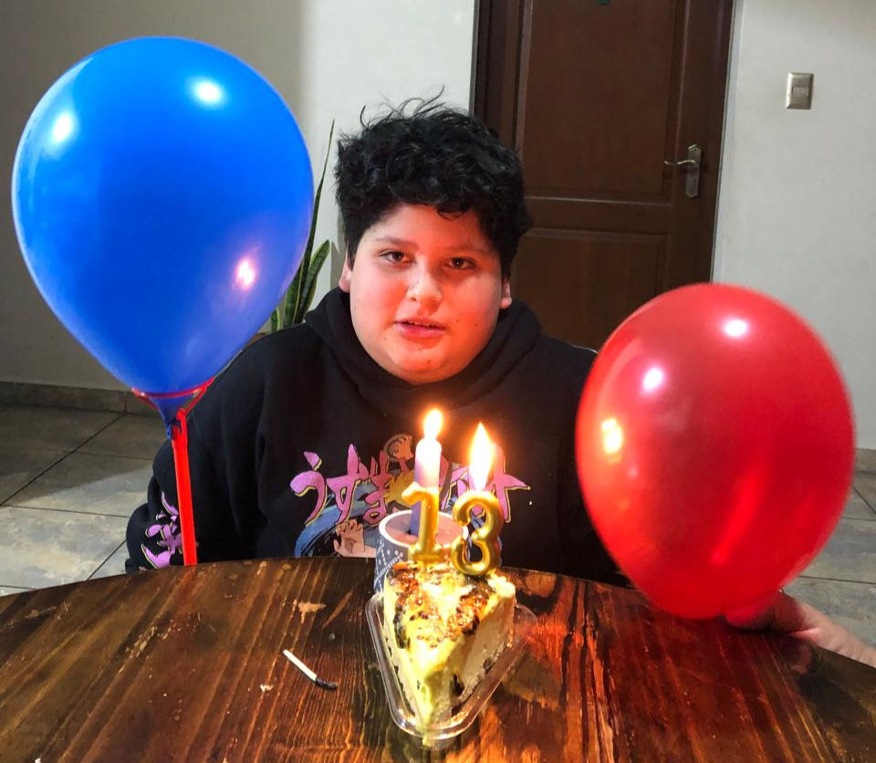 Nehemiah celebrating 13 years