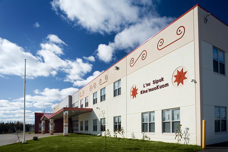 L'nu Sipuk Kina'muokuom School in Indian Brook, NS