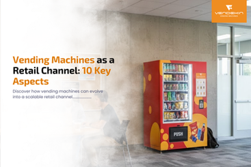 Vending machines positioned as a retail channel highlighting 10 key aspects for modern vending commerce.