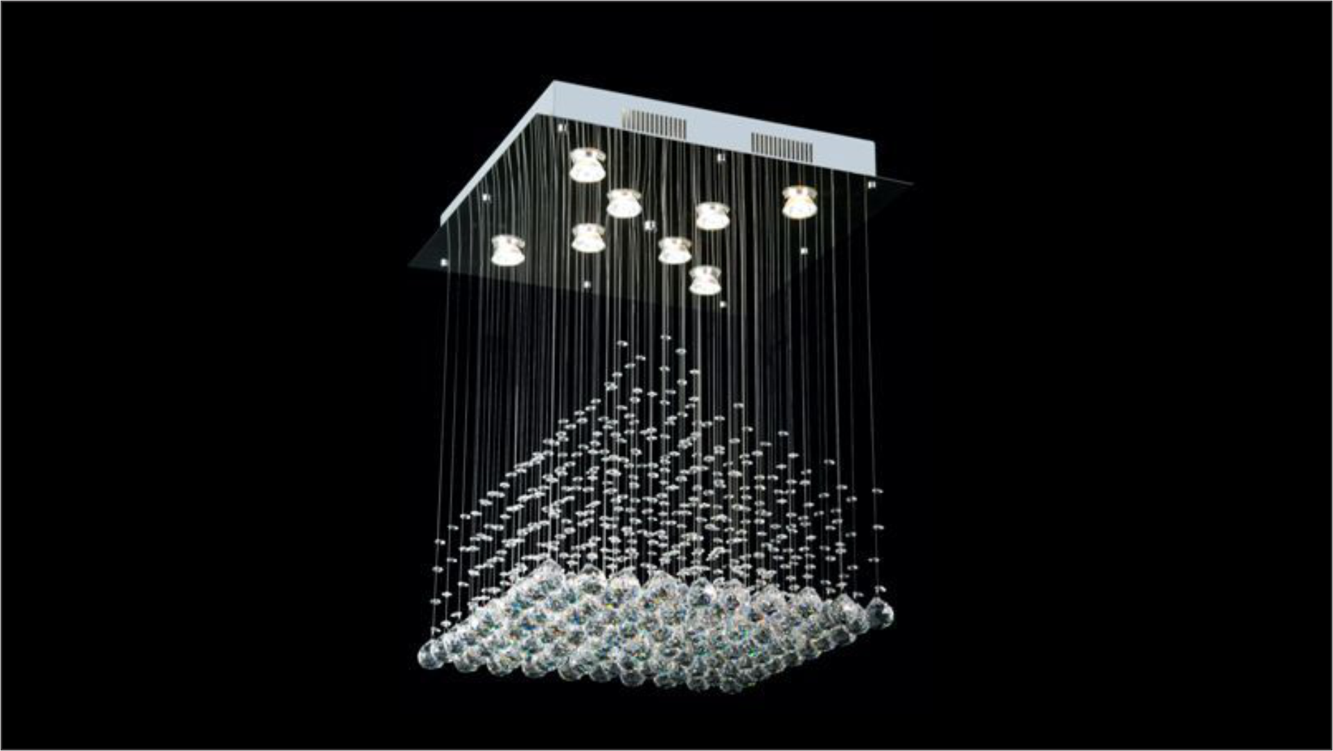 Plafon Cristal - Modelo Montreal