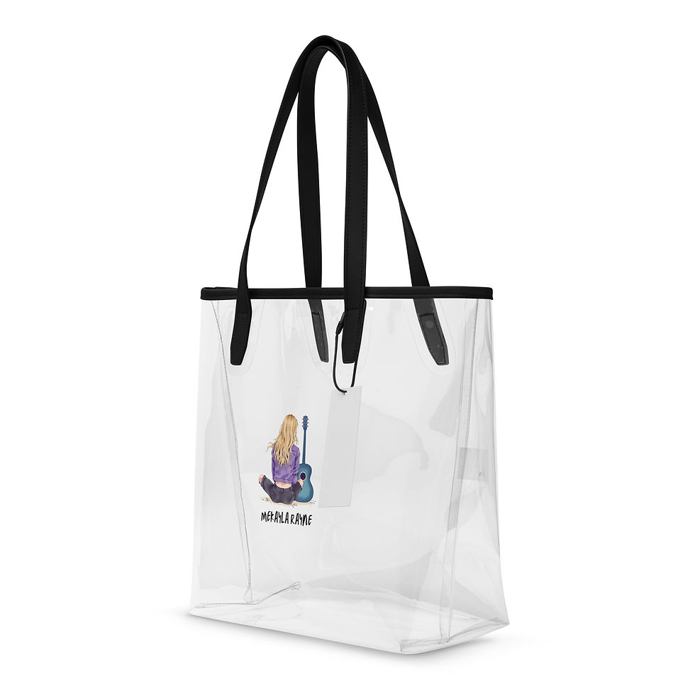 Thumbnail: Mekayla Rayne Clear Tote Bag