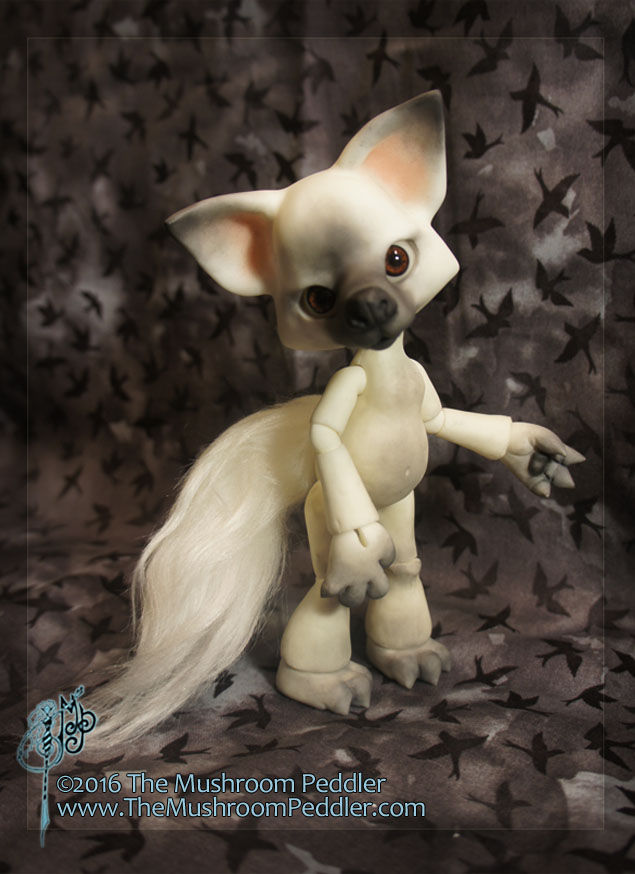 Thumbnail: Howl the Wolf - White resin