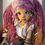 Thumbnail: Wig Sculpture - size 8.25 - Kaye Wiggs/Smart Doll - Rose Pixie Pigtails