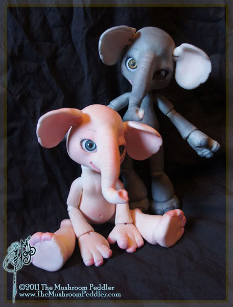 Thumbnail: Elli the Elephant - White resin