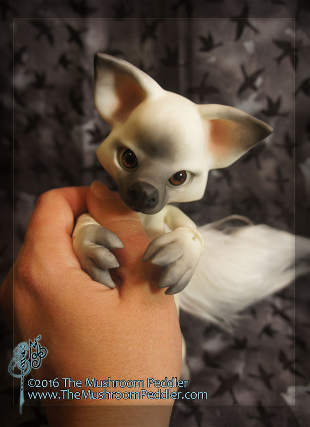 Thumbnail: Howl the Wolf - White resin