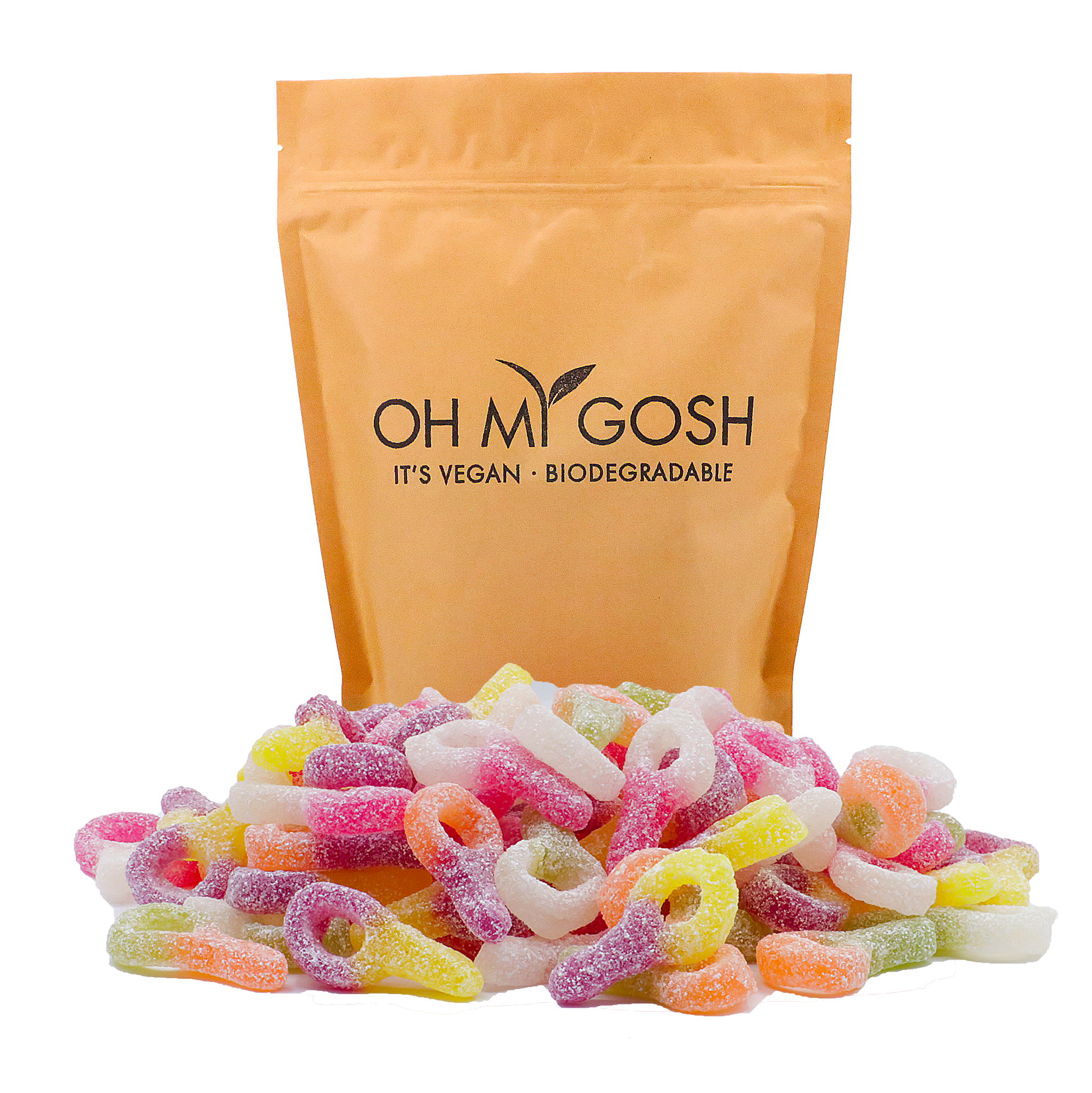 Vegan Sour Fizzy Dummies Sweet Bag